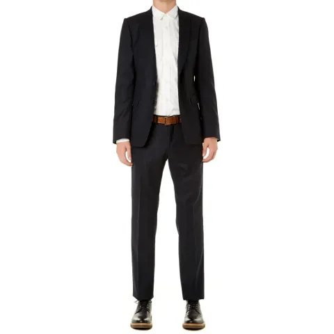Kobe Classic Stripe Wool Trouser
