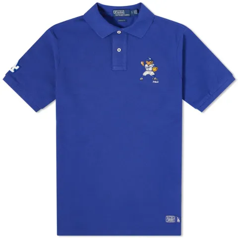 LA Dodgers Bear Polo Shirt