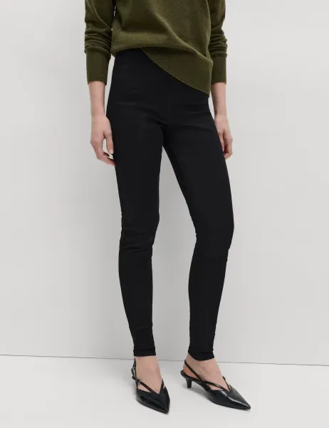 Marks & Spencer Pull on High Waisted Jegging Black