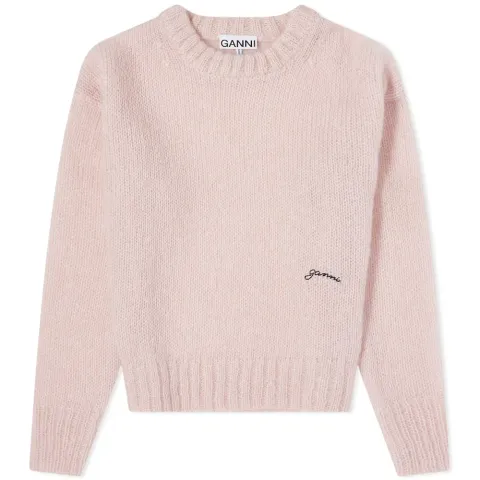 Open Mohair Knitted Jumper