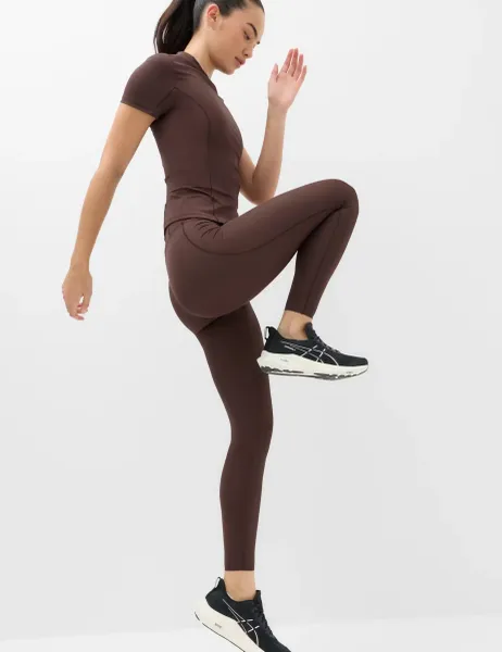 Goodmove Light As Air High Waisted Yoga Leggings Dark Chocolate