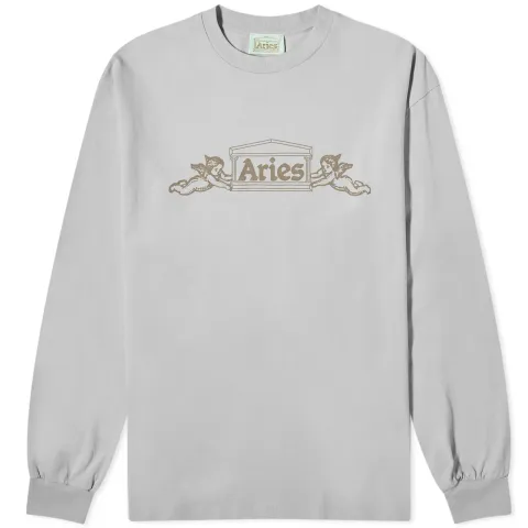 Long Sleeve Winged Temple T-Shirt