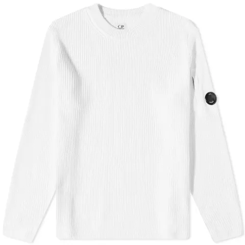 Lens Ribbed Crew Knit