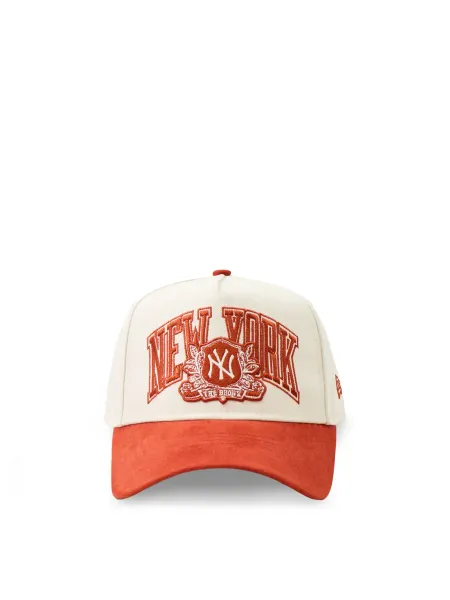 New Era Wordmark Suede E-Frame NY Cap