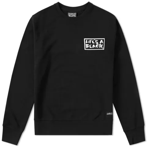 Life's a Beach LAB Logo Crew Sweat