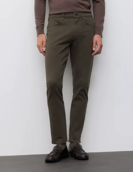 Autograph Slim Fit 360 Flex Stretch Jeans Taupe