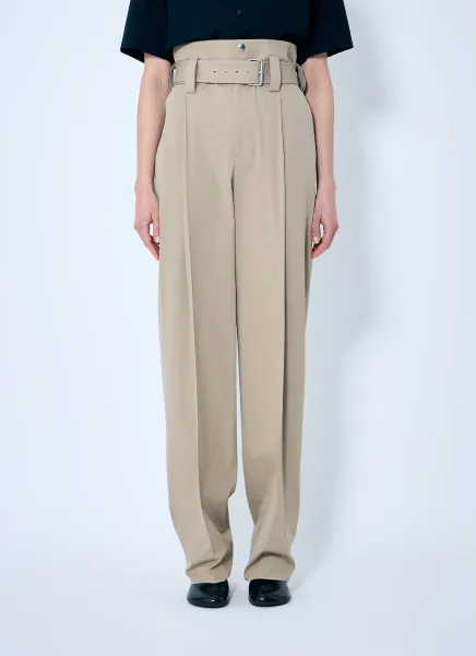 Compact Cotton Pants