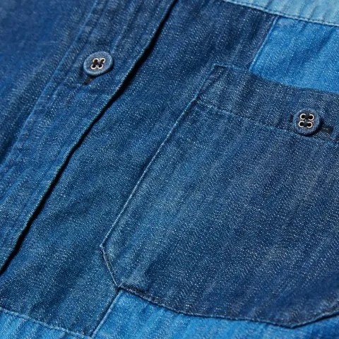 Denim Franken Shirt