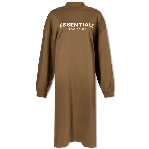 Long Sleeve Logo Dress