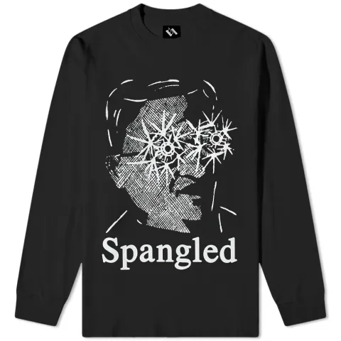 Long Sleeve Spangled T-Shirt