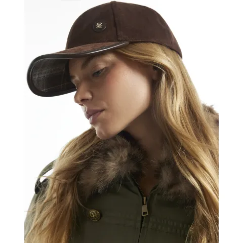 River Island Faux Suede Cap