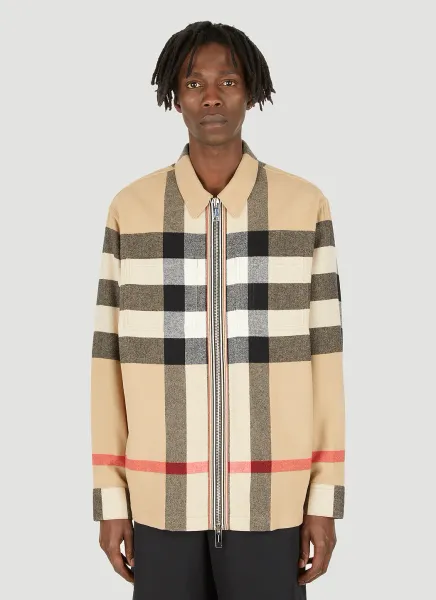 Hague Zip Front Overshirt