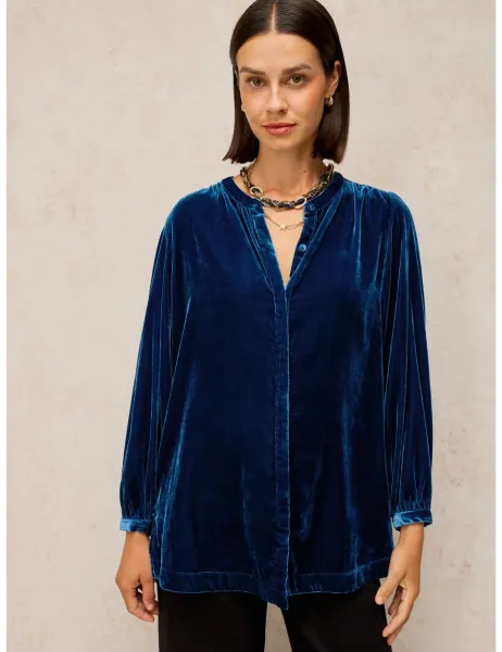White Stuff Velvet Tunic