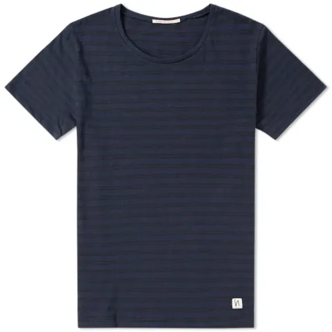 Nudie Ove Double Stripe Tee