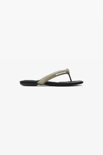 JENNA TUBULAR FLAT THONG SANDAL