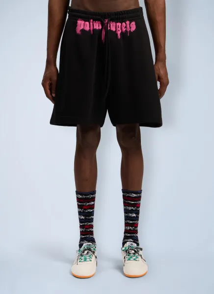 Sprayed Logo Track Shorts