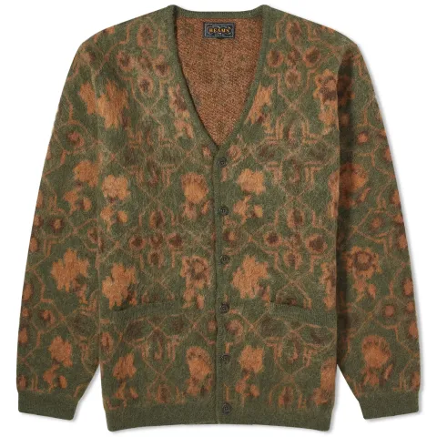 Botanical Pattern Cardigan