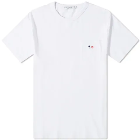 Maison Kitsuné Tricolor Fox Patch Pocket T-Shirt