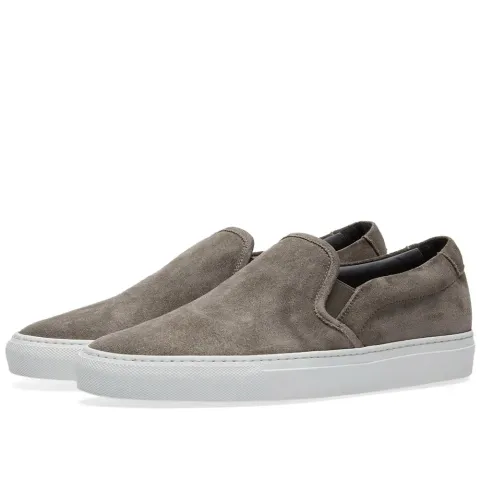 Slip On Waxed Suede