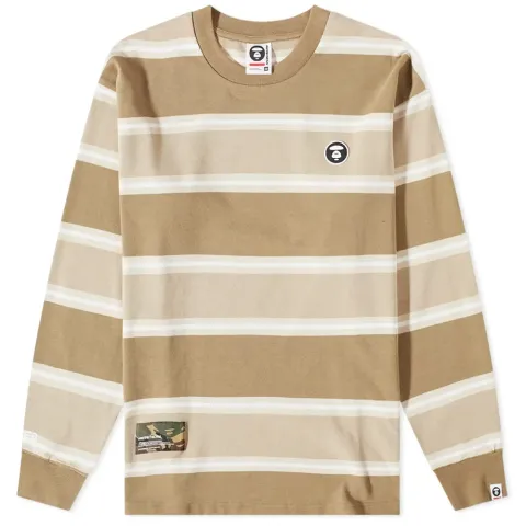 AAPE AAPE Now Stripe T-Shirt