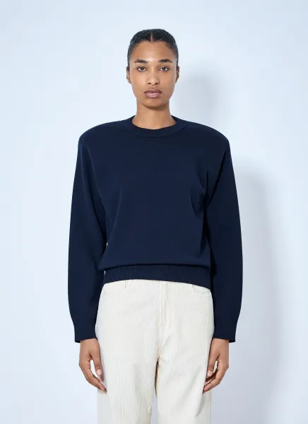 RÓHE Statement Shoulder Crewneck