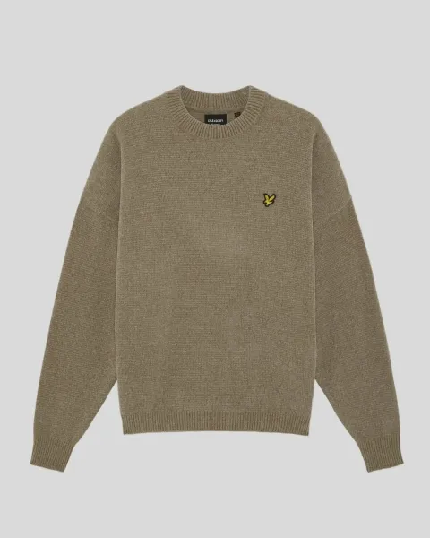 Lyle & Scott Chenille Crew Neck Jumper
