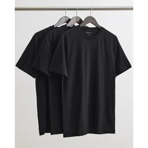 River Island Slim Fit Cotton T-Shirt 3 Pack