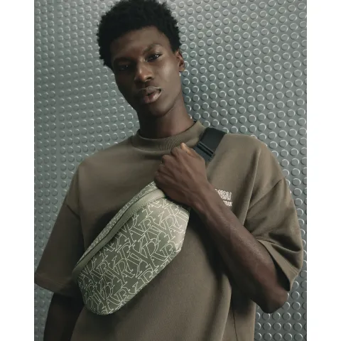 River Island Monogram Print Bum Bag