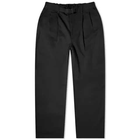 Double Pleat Belted Pant