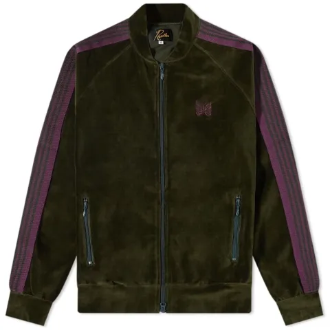 Velour Track Jacket
