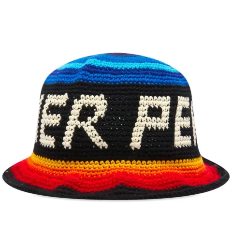 X Camp High Higher Peace Limited Edition Crochet Hat
