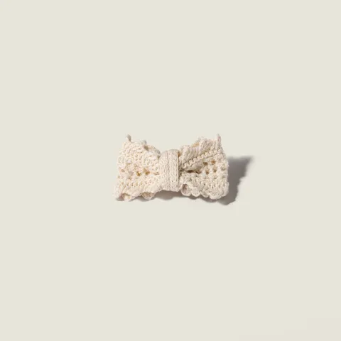 Cotton hair clip
