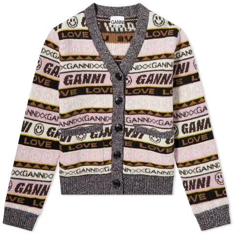 Graphic Cardigan