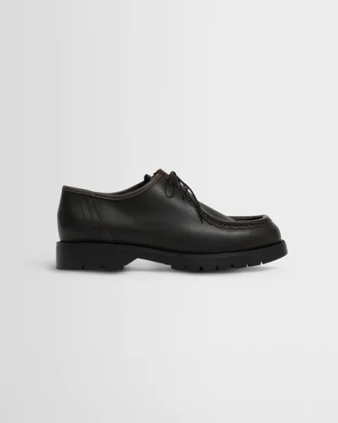 Wax London Kleman - Brown Leather Padror Shoes