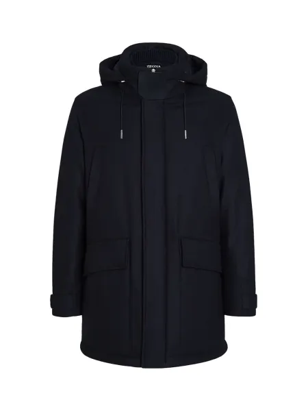 technical parka Navy