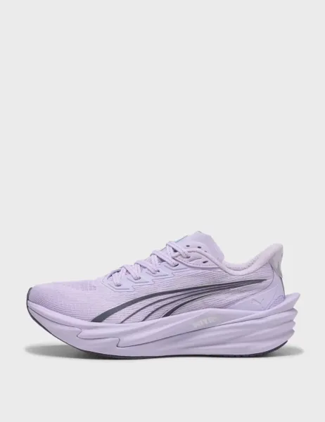 Puma Deviate NITRO 4 Running Trainers Purple Mix