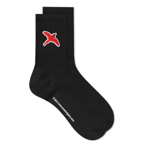 Rouge Bee Bird Tube Socks