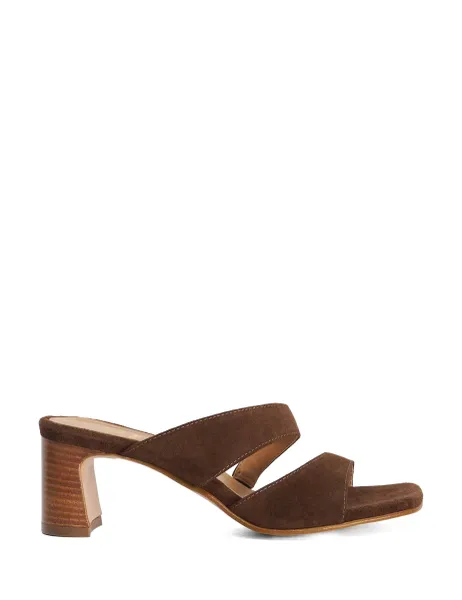 Dune London Suede Block Heel Sandals
