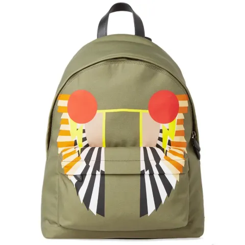Wing Print Backpack
