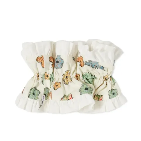 Cotton Frill Scrunchie