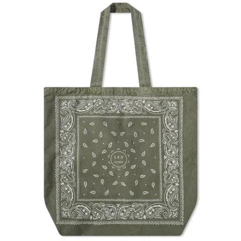 Bandana Print Tote