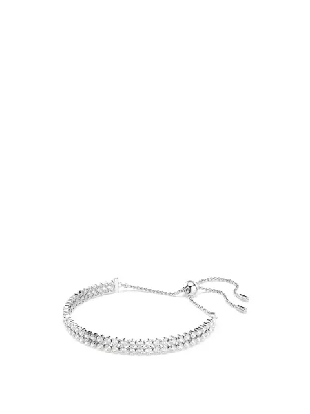 Swarovski If Matrix Bracelet Db White/Rhs M