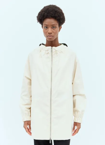 Check Hood Gabardine Parka