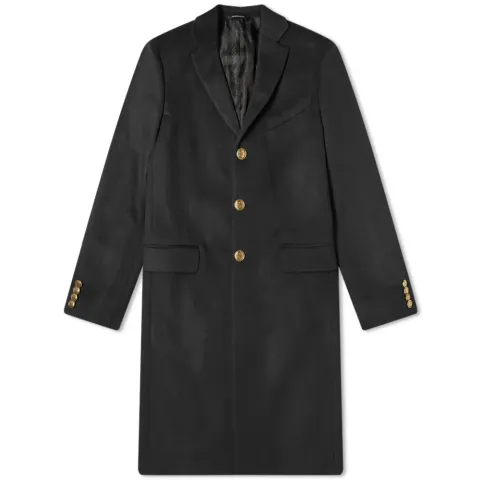 Wool Cashmere Chesterfield Coat