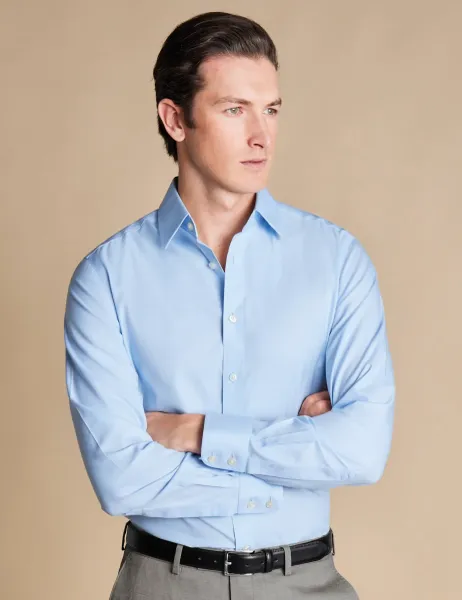 Charles Tyrwhitt Extra Slim Fit Non-Iron Pure Cotton Shirt White
