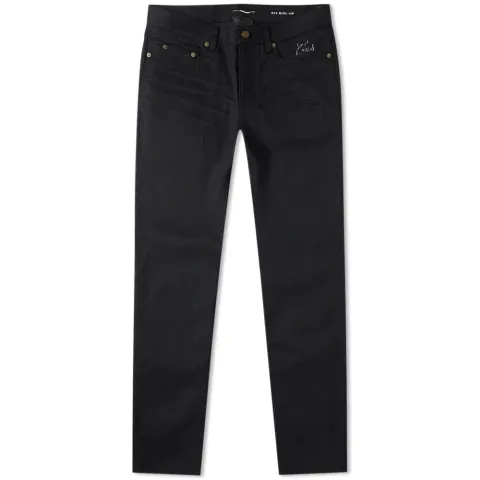 Slim Embroidered Jean