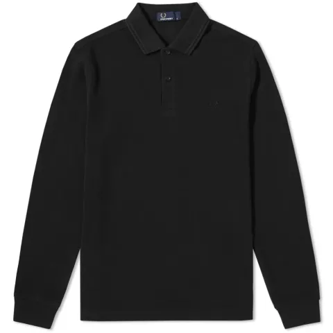 Fred Perry Long Sleeve Twin Tipped Polo