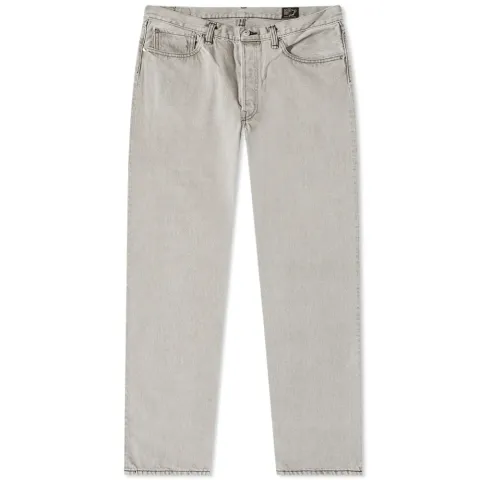 90'S Black Denim Super Bleach Jeans