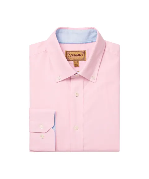 Schöffel Country Holt Soft Oxford Tailored Shirt - Light Pink