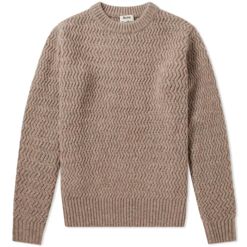 Nyle Herringbone Crew Knit
